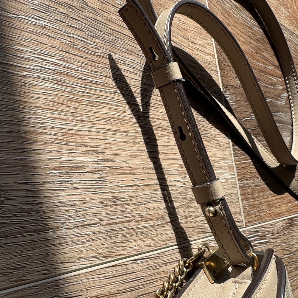 Chloe Mini Faye Suede & Leather Wallet Crossbody - Picture 10 of 12